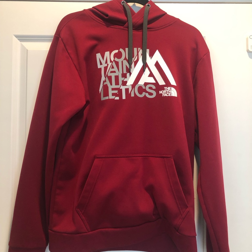 Men's The North Face Men's Red Hoodie, Size M